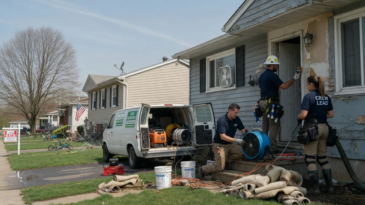 Flood Cleanup in Nemacolin, PA near me