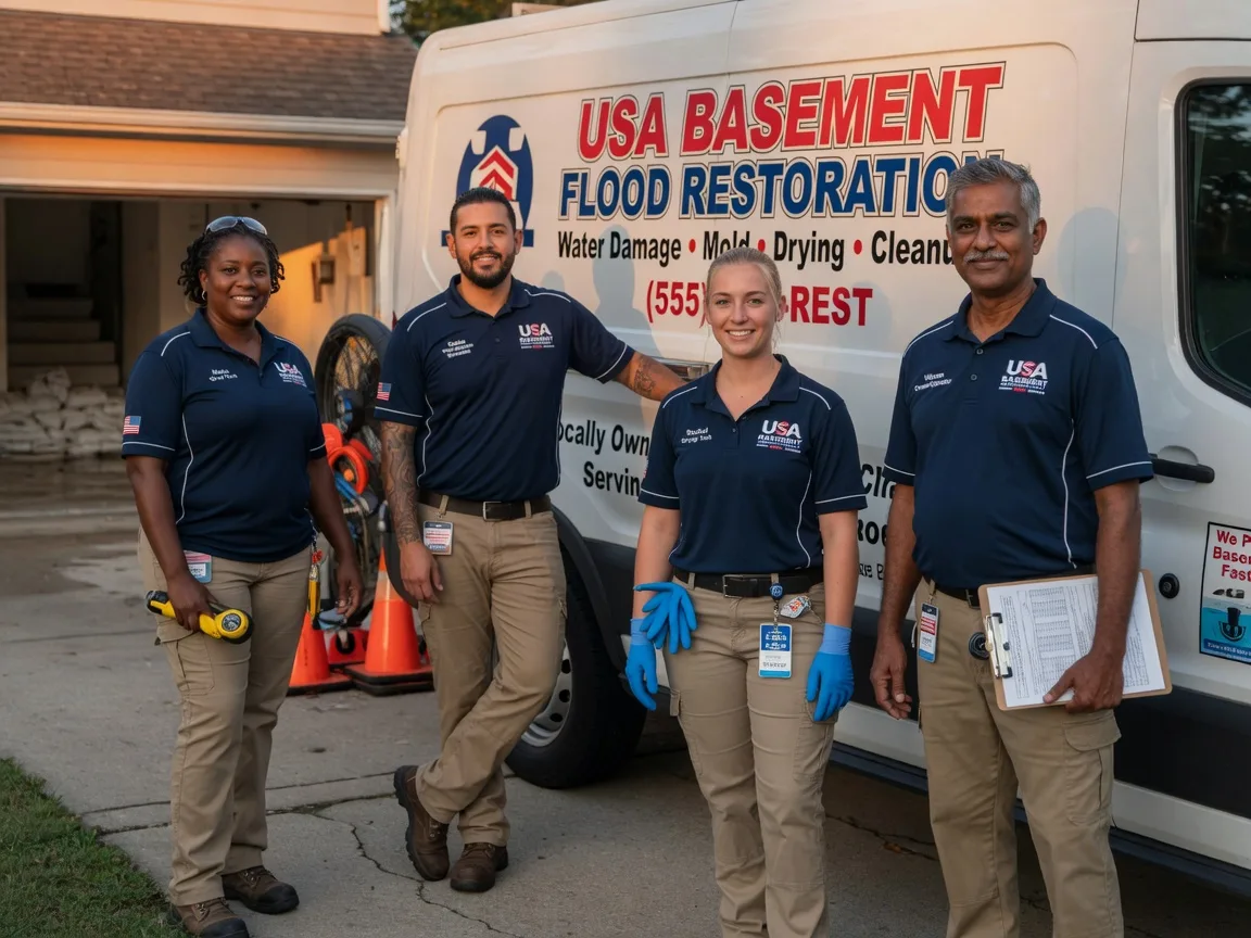 Basement Flood Cleanup company in Nemacolin, PA
